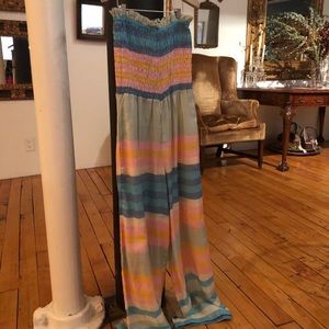 A Peace Treaty Capira Blue Jumpsuit